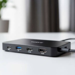 محطة توصيل USB-C مع HDMI